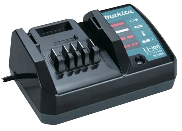 40471.webp Încărcător standard li-ion dc18wa 18v (acumulator tip g)195423-6 Makita - imagine 1