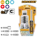 Set surubelnita  24buc. INGCO HKSDB0248