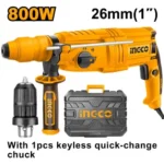 Ciocan rotopercutor 800W INDUSTRIAL INGCO RGH9028-2