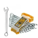 Set chei combinate  fixe 8 buc 6-19mm INGCO HKSPA1088 - imagine 2