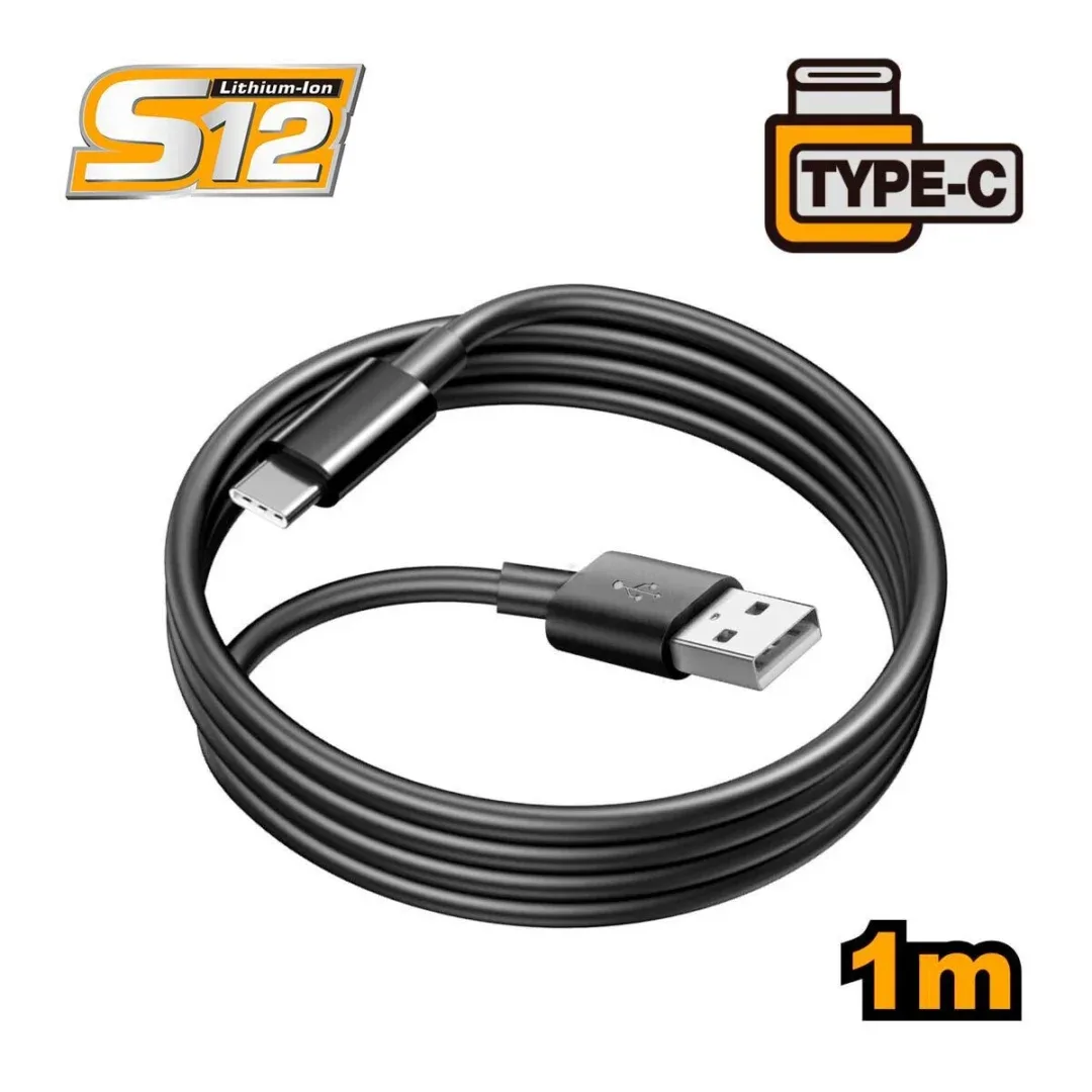47291.webp Cablu USB Type A - Type C 1m INGCO IUCC01 - imagine 1