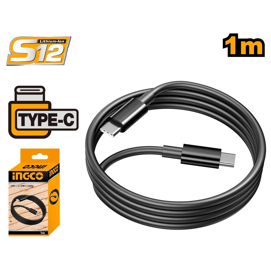 47292.webp Cablu USB Type C 1m IUCC02 INGCO - imagine 1