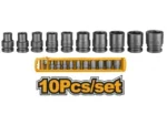 Набор ударных головок 10-24mm INGCO HKISSD12101