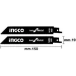 Set lama pentru metal ferestrau alternativ INGCO SSB922EF - imagine 2