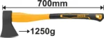 Topor 1250g INGCO HAX02012508
