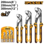 Набор переставных клещей 3шт. INGCO HPPS28318