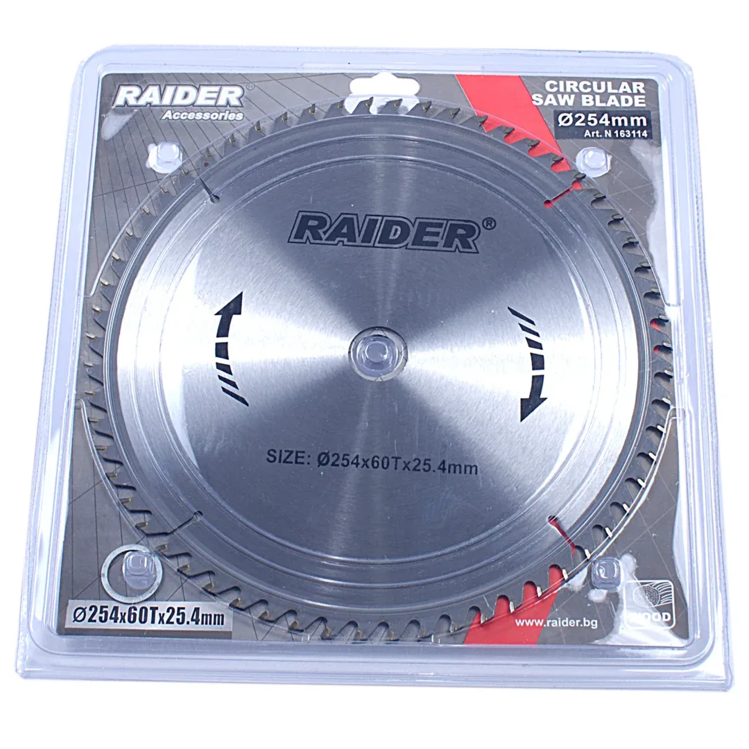 34466-1.webp Disc pentru lemn RAIDER 254x60Tx25.4 mm Rd-SB14 — изображение 1