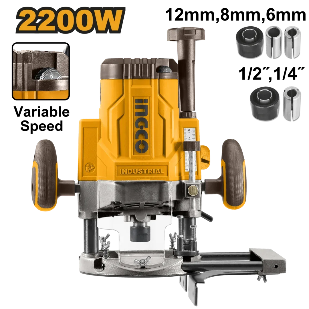 41940-1.webp Mașină de frezat 2200W INGCO RT22008 - imagine 1