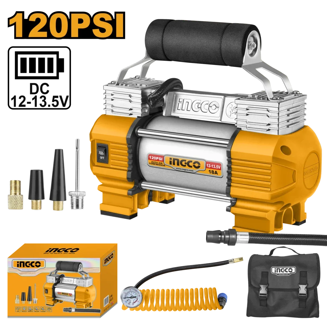 42521.webp Compresor auto 18A 120PSI INGCO AAC2508 — изображение 1