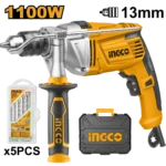Mașină de găurit cu percuție 1100W INGCO ID11008-1