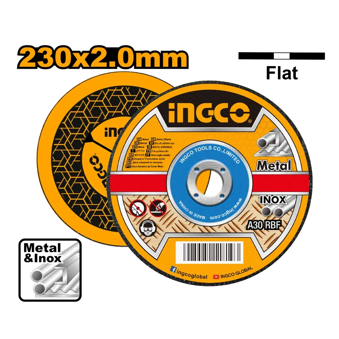 43760.webp Disc p/u metal 230*2*22.2mm INGCO MCD202302 — изображение 1