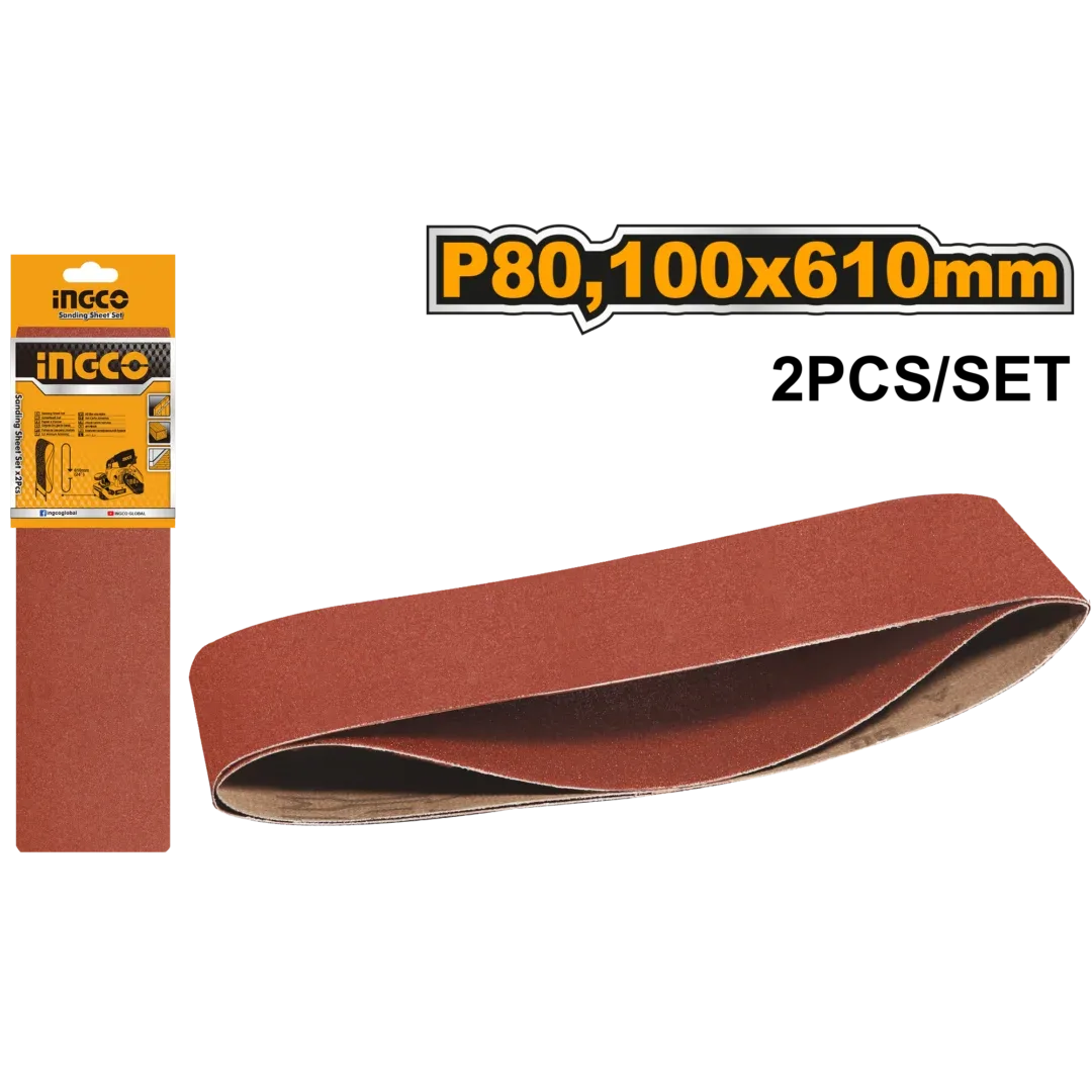 47626-1.webp Set 2 buc banda abraziva INGCO BSP020801 - imagine 1