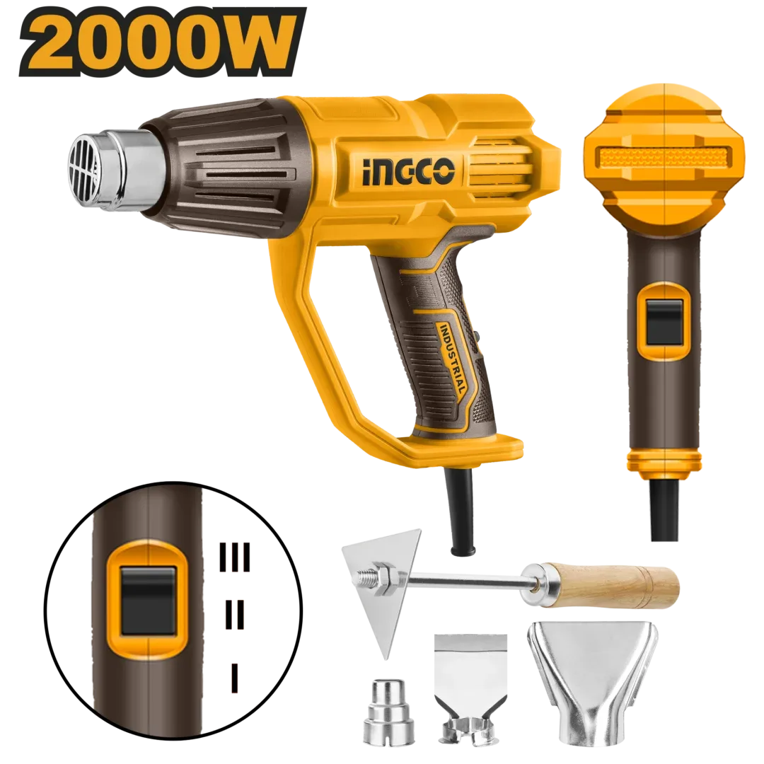 48126-1.webp Termosuflanta 2000W INGCO HG200078 - imagine 1