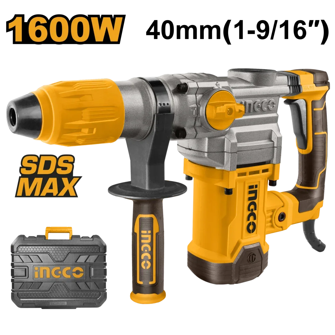 48191.webp Ciocan rotopercutor SDS-Max 1600W INGCO RH1600388 — изображение 1
