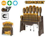 Set surubelnita 18 buc INGCO HKSD1828