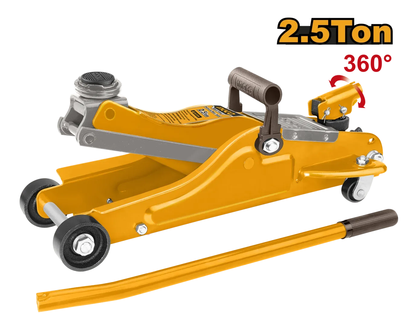 48457-1.webp Cric hidraulic tip crocodil 2.5T INGCO HFJ251 — изображение 1