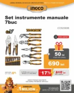 Set instrumente manuale 7buc. INGCO COS23036 — изображение 2