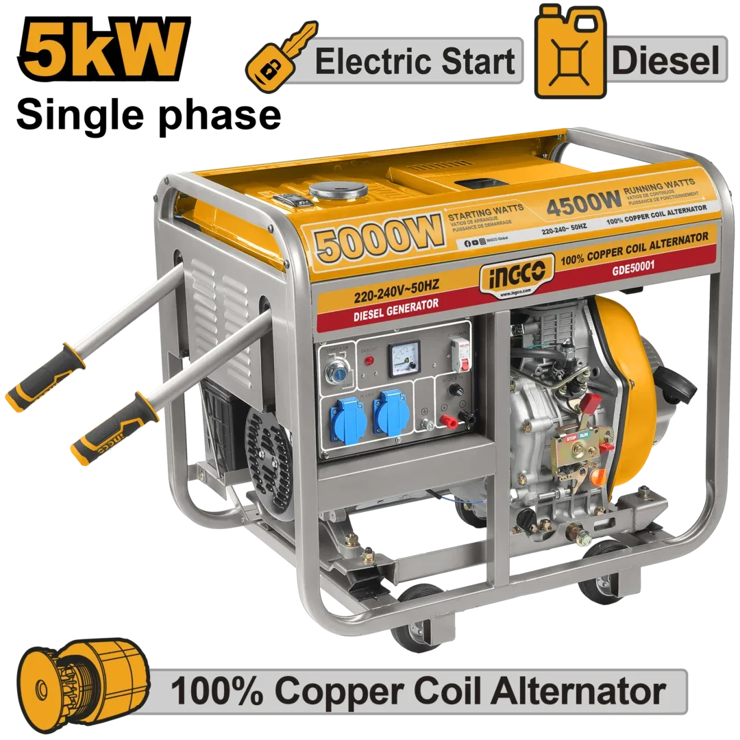 49155-1.webp Generator diesel INGCO GDE50001 — изображение 1