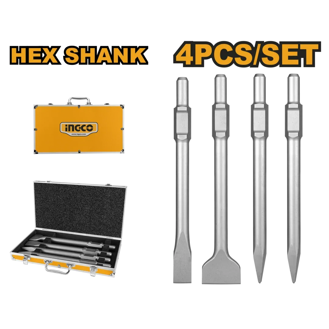 49156-1.webp Set de dălți SDS HEX INGCO DBC0304375 — изображение 1