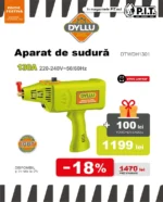 Aparat de sudură MMA 130A DYLLU DTWDH1301 - imagine 2