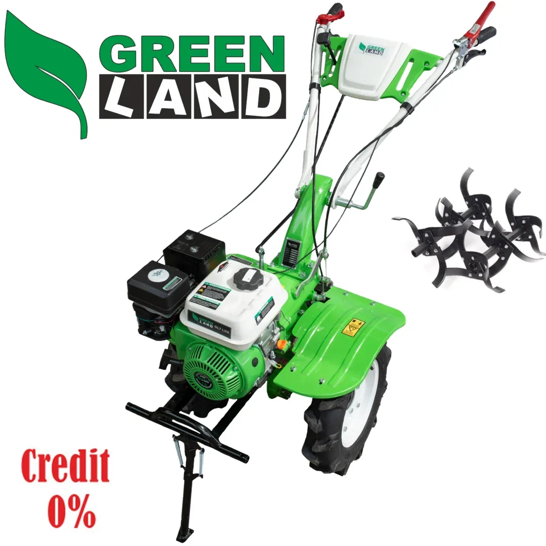 a43072-1.webp Motocultor pe benzină GreenLand 7.0HP GL7 LUX + freze - imagine 1