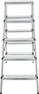Scara dubla aluminiu Новоя высота 2*5tr. - imagine 4