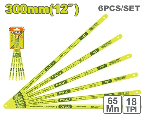 54018.webp Panza pentru fierestrau ajustabil 6 buc 300mm DYLLU DTHB2118 - imagine 1