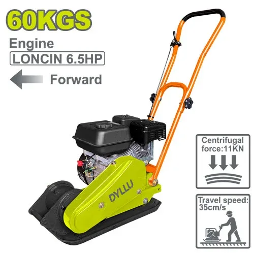 54032.webp Placă compactoare pe benzină 6.5HP 60kg DYLLU DTPM3A060 — изображение 1