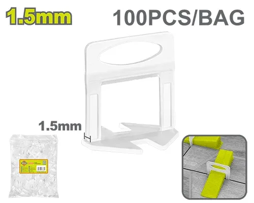 54037.webp Cleme nivelare gresie și faianță 1.5mm 100buc. DYLLU DTXZ2315 — изображение 1