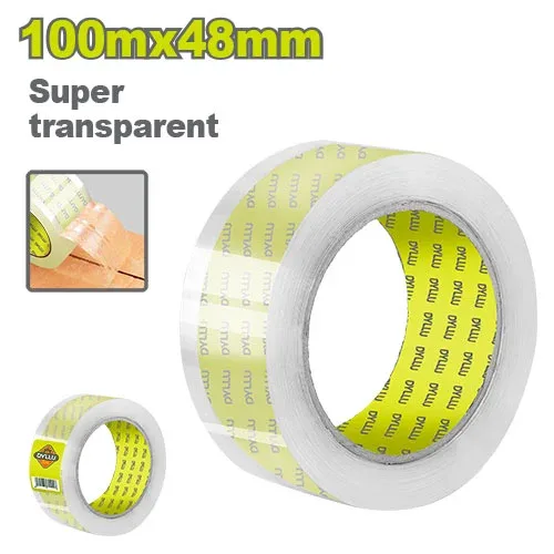 54039.webp Bandă adezivă super transparentă 48mm x 100m DYLLU DTPN1H20 — изображение 1